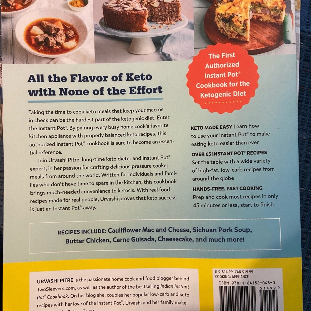The Keto Instant Pot Cookbook - Picture 2 of 8
